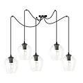 Emibig Emibig LEVEL 5 BL TRANSPARENT - Moderne hanglamp voor sfeervolle verlichting