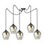 Emibig Emibig LEVEL 5 BL GRAFIT - Modern pendant lamp for stylish lighting