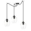 Emibig Emibig LEVEL 3 BL TRANSPARENT - Moderne hanglamp voor elke ruimte