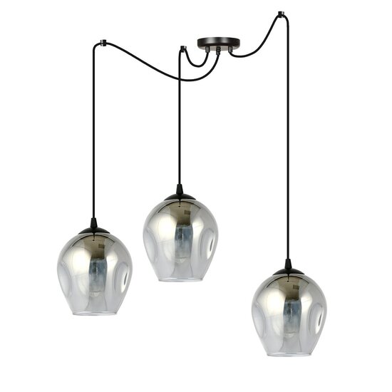Emibig Emibig LEVEL 3 BL GRAFIT - Lámpara colgante moderna para una iluminación elegante