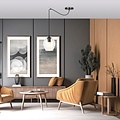 Emibig Emibig LEVEL 1 BL TRANSPARENT - Moderne Pendelleuchte für jeden Raum