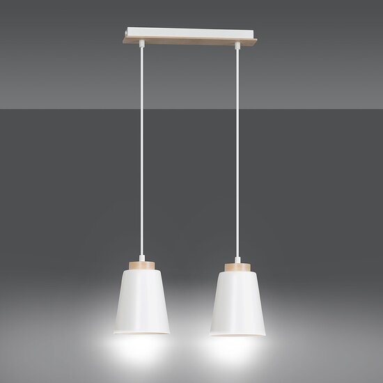 Emibig Emibig BOLERO 2 WHITE - Lampe suspendue scandinave pour un look moderne