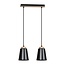 Emibig Emibig BOLERO 2 BLACK - Lámpara colgante escandinava para un estilo moderno