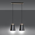 Emibig Emibig BOLERO 2 BLACK - Skandinavische Pendelleuchte für einen modernen Look