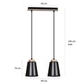 Emibig Emibig BOLERO 2 BLACK - Skandinavische Pendelleuchte für einen modernen Look