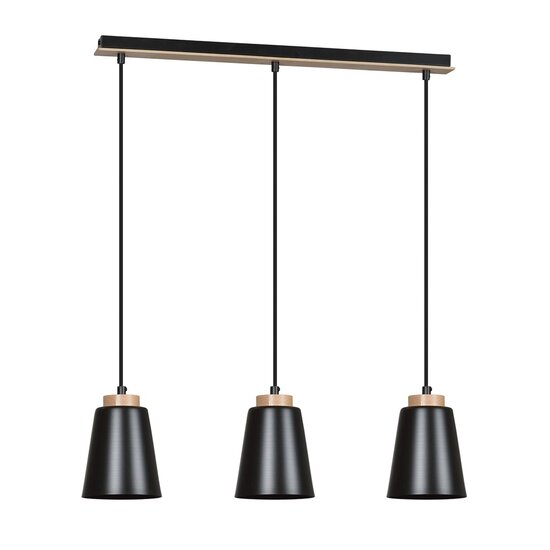 Emibig Emibig BOLERO 3 BLACK - Stilvolle skandinavische Pendelleuchte für jedes Interieur
