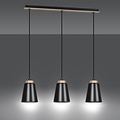 Emibig Emibig BOLERO 3 BLACK - Stylish Scandinavian pendant lamp for any interior