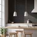 Emibig Emibig BOLERO 1 WHITE - Skandinavische Pendelleuchte für jeden Raum