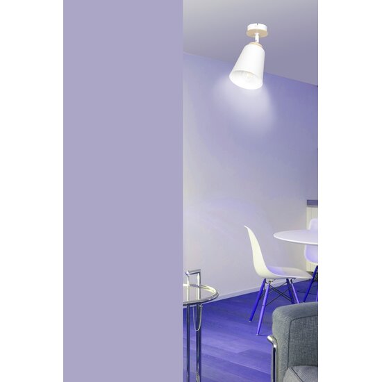 Emibig Emibig ATLAS 1 WHITE - Elegante plafondlamp voor een Scandinavische sfeer