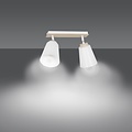 Emibig Emibig ATLAS 2 WHITE - Lampe de plafond scandinave pour tous les espaces