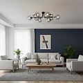 Emibig Emibig BRENDI 6A BL TRANSPARENT - Moderne Deckenlampe für stilvolle Beleuchtung