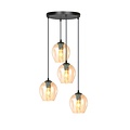 Emibig Emibig ISTAR 4 BL PREMIUM MIODOWY - Lámpara colgante moderna para una iluminación elegante