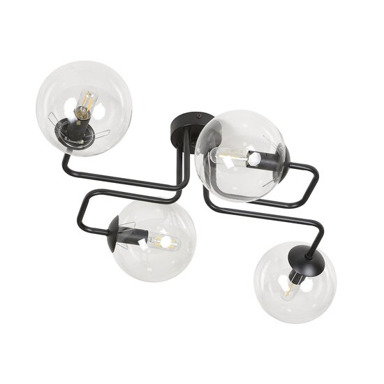 Emibig Emibig BRENDI 4 BL TRANSPARENT - Lámpara de techo moderna para una iluminación elegante
