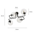 Emibig Emibig BRENDI 4 BL TRANSPARENT - Lampe de plafond moderne pour un éclairage élégant