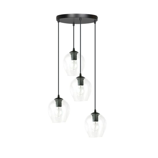 Emibig Emibig ISTAR 4 BL PREMIUM TRANSPARENT - Lámpara colgante moderna para cualquier espacio