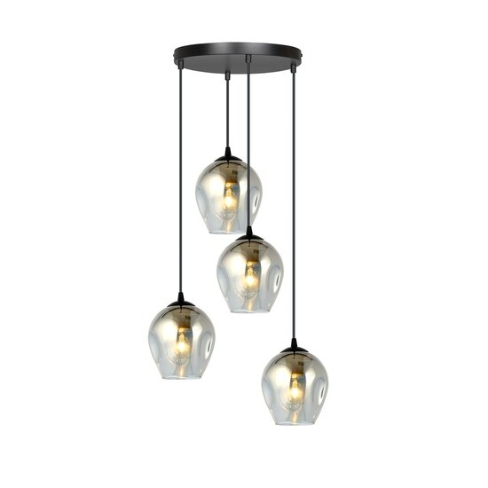 Emibig Emibig ISTAR 4 BL PREMIUM GRAFIT - Lámpara colgante moderna para una iluminación elegante