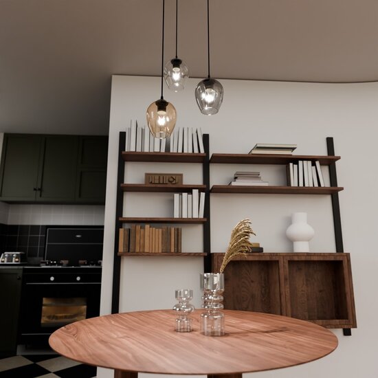 Emibig Emibig ISTAR 3 BL PREMIUM MIX - Moderne hanglamp voor sfeervolle verlichting