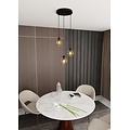 Emibig Emibig ISTAR 3 BL PREMIUM MIODOWY - Lampe suspendue moderne pour un éclairage stylé