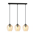 Emibig Emibig ISTAR 3 BL MIODOWY - Modern pendant lamp for stylish illumination
