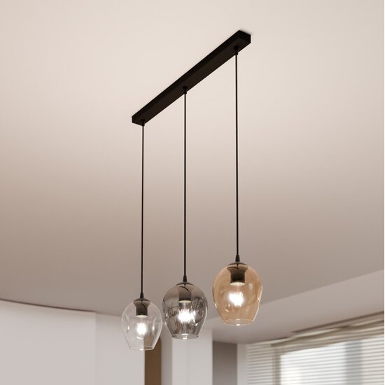Emibig Emibig ISTAR 3 BL MIX - Moderne hanglamp voor sfeervolle verlichting