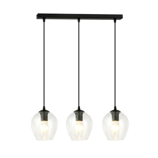 Emibig Emibig ISTAR 3 BL TRANSPARENT - Modern pendant lamp for any space