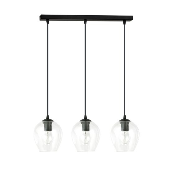 Emibig Emibig ISTAR 3 BL TRANSPARENT - Modern pendant lamp for any space
