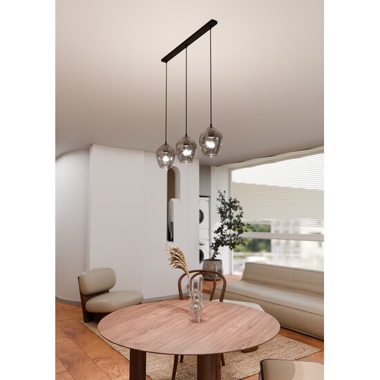 Emibig Emibig ISTAR 3 BL GRAFIT - Modern pendant lamp for stylish lighting
