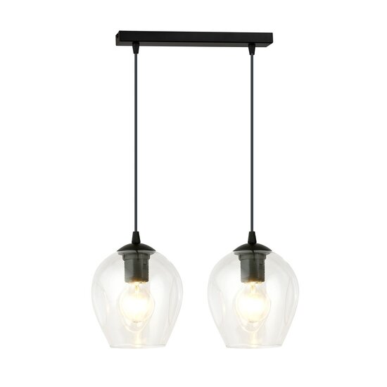 Emibig Emibig ISTAR 2 BL TRANSPARENT - Moderne hanglamp voor sfeervolle verlichting