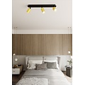 Emibig Emibig ZEN 3 BLACK - Lámpara de techo moderna para interiores elegantes