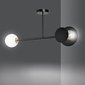 Emibig Emibig MINERVA 2 BLACK - Lampe de plafond moderne pour tous les espaces