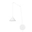 Emibig Emibig ABRAMO 1 WHITE - Skandinavische Pendelleuchte für einen modernen Look