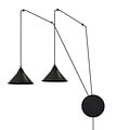 Emibig Emibig ABRAMO 2 BLACK - Skandinavische Pendelleuchte für einen modernen Look