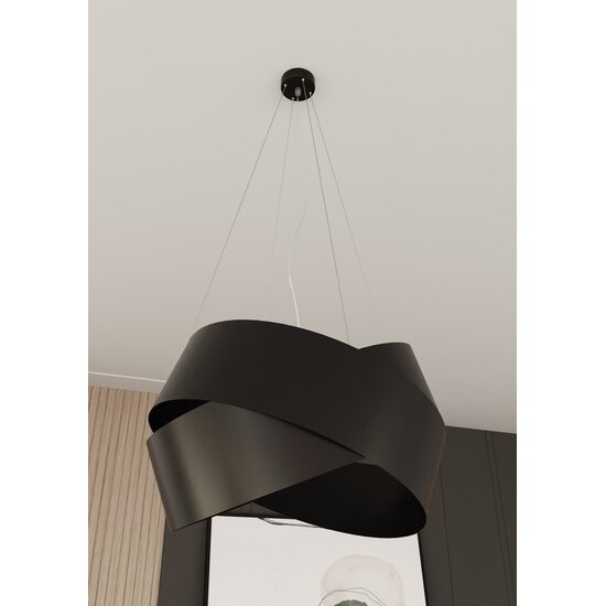 Emibig Emibig VIENO BLACK - Minimalist pendant lamp for any space