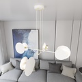 Emibig Emibig IDEA 4 WHITE - Lámpara colgante moderna para una iluminación elegante