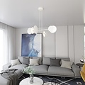 Emibig Emibig IDEA 4 WHITE - Moderne hanglamp voor sfeervolle verlichting