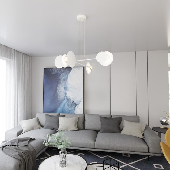 Emibig Emibig IDEA 4 WHITE - Moderne Pendelleuchte für stilvolle Beleuchtung