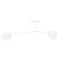 Emibig Emibig PREGOS 2 WHITE - Modern ceiling lamp for stylish lighting