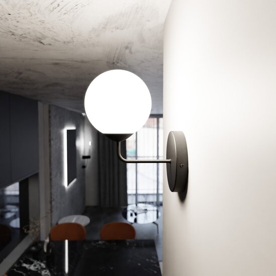 Emibig Emibig PREGOS K1 BLACK - Moderne Wandlampe für stilvolle Beleuchtung