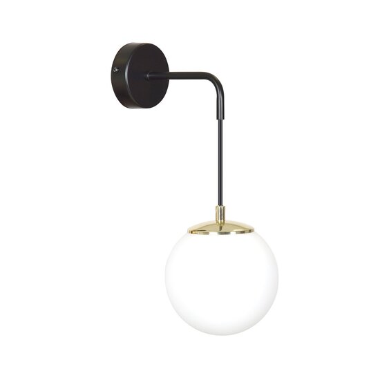 Emibig Emibig OGNIS K1 BLACK - Lámpara de pared elegante para cualquier espacio