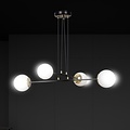 Emibig Emibig OGNIS 4 BLACK - Elegant pendant lamp for a glamorous touch