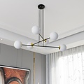 Emibig Emibig OGNIS 6 BLACK - Elegant pendant lamp for a glamorous atmosphere