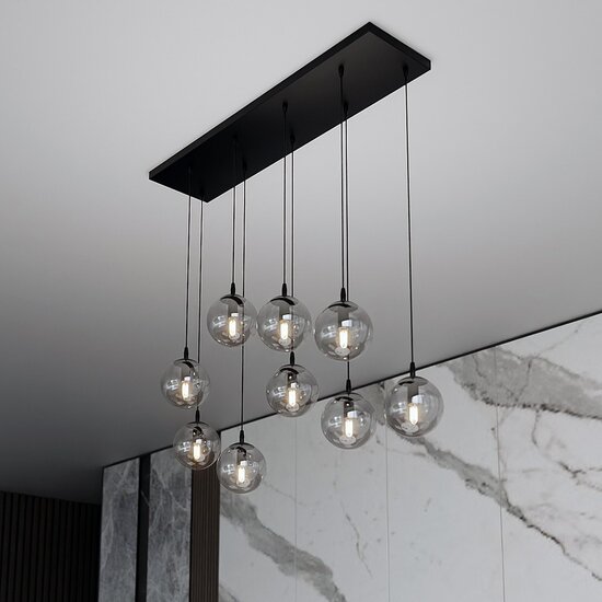 Emibig Emibig COSMO 9 BL GRAFIT - Modern pendant lamp for stylish lighting