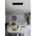 Emibig Emibig COSMO 9 BL MIODOWY - Lámpara colgante moderna para una iluminación elegante