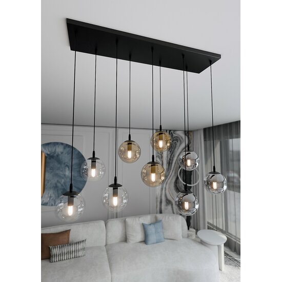 Emibig Emibig COSMO 9 BL MIX1 - Lámpara colgante moderna para una iluminación elegante