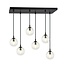 Emibig Emibig COSMO 6 BL TRANSPARENT - Lámpara colgante moderna para cualquier espacio