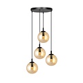 Emibig Emibig COSMO 4 BL PREMIUM MIODOWY - Lámpara colgante moderna para una iluminación elegante