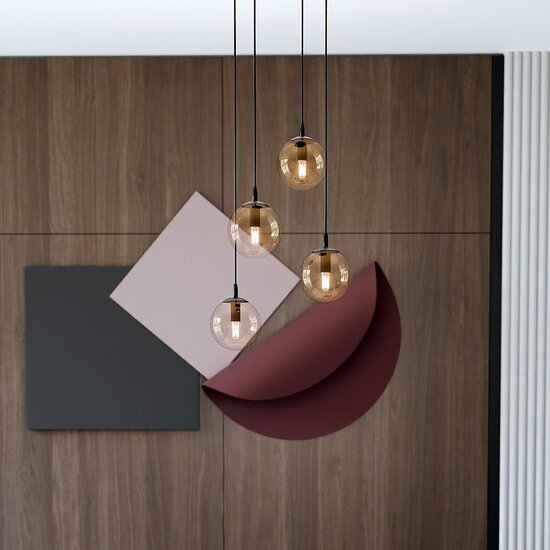 Emibig Emibig COSMO 4 BL PREMIUM MIODOWY - Lampe suspendue moderne pour un éclairage élégant