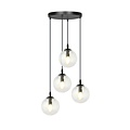 Emibig Emibig COSMO 4 BL PREMIUM TRANSPARENT - Lámpara colgante moderna para cualquier espacio