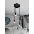 Emibig Emibig COSMO 4 BL PREMIUM TRANSPARENT - Lampe suspendue moderne pour tous les espaces