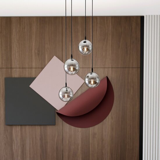 Emibig Emibig COSMO 4 BL PREMIUM GRAFIT - Moderne Pendelleuchte für jeden Raum